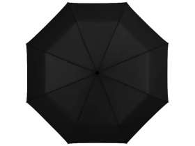 Зонт Ida трехсекционный 21,5, черный (Р) №2