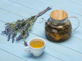 Стеклянный заварочный чайник Sencha с бамбуковой крышкой №5