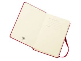 Ежедневник Moleskine Classic (2022), Pocket (9х14), красный, твердая обложка №2