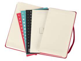 Ежедневник Moleskine Classic (2022), Pocket (9х14), красный, твердая обложка №5