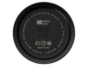 Бутылка для воды Hike Waterline, нерж сталь, 850 мл, черный №3