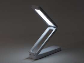 Складывающаяся LED лампа с беспроводной зарядкой Lightfold, белый №13