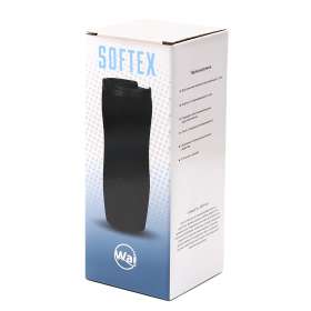 Термокружка с двойной стенкой Softex, зеленая №3