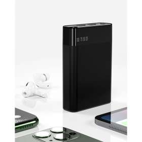 Внешний аккумулятор в металлическом корпусе Apria, 10000 mAh, черный №3