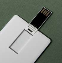 USB flash-карта CARD (8Гб), 8,4х5,2х0,2 см, пластик №1