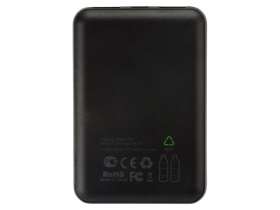 Портативное зарядное устройство из rPET Reborn, 5000 mAh, серый №7
