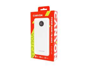 Портативный аккумулятор Canyon PB-2002 (CNE-CPB2002W), белый №4