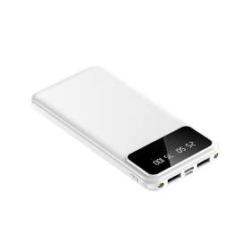 Внешний аккумулятор Dorado 10 000 mAh с фонариком, белый №2