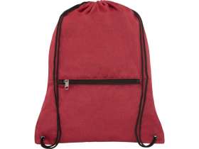Складной рюкзак со шнурком Coss, heather dark red №3