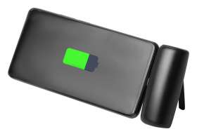 Внешний аккумулятор с разъёмом Type-C Inject, 4000 mAh, черный (Р) №5