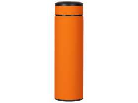 Вакуумный термос Vacuum Flask C1, soft touch, 420мл, оранжевый №3