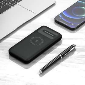 Внешний аккумулятор Odyssey, 10000 mAh с беспроводной зарядкой, черный №2