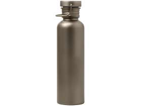 Бутылка для воды из титана Titan, 750ml, темно-серый №12
