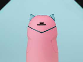 Портативная акустика Rombica Mysound Kitty 3C, розовый (Р) №5