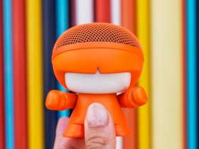 Портативная колонка Bluetooth XOOPAR mini Xboy Metallic, оранжевый №3