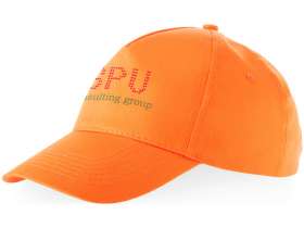 Бейсболка Memphis 5-ти панельная, оранжевый №8