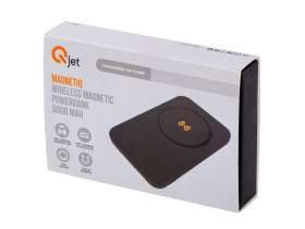 Магнитный беспроводной внешний аккумулятор MagnetIQ, 5000 mah, 10 W, черный (Р) №2