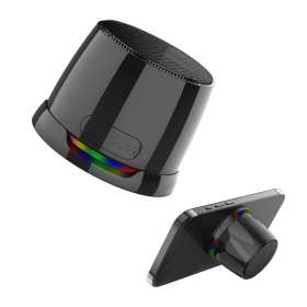 Магнитная беспроводная Bluetooth колонка-подставка Wave 5W, черная №3