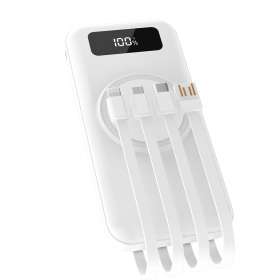 Внешний аккумулятор Authority с беспроводной зарядкой (5W), 10000 mAh, белый №8