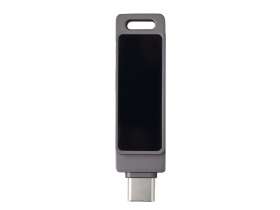 Флешка 32 ГБ USB Type-C и USB 3.0 с подсветкой лого Спинлайт №5