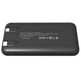 Внешний аккумулятор Nero с быстрой зарядкой (до 22,5W), 10000 mAh, чёрный №2