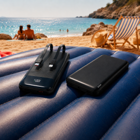 Внешний аккумулятор Nero с быстрой зарядкой (до 22,5W), 10000 mAh, чёрный №3